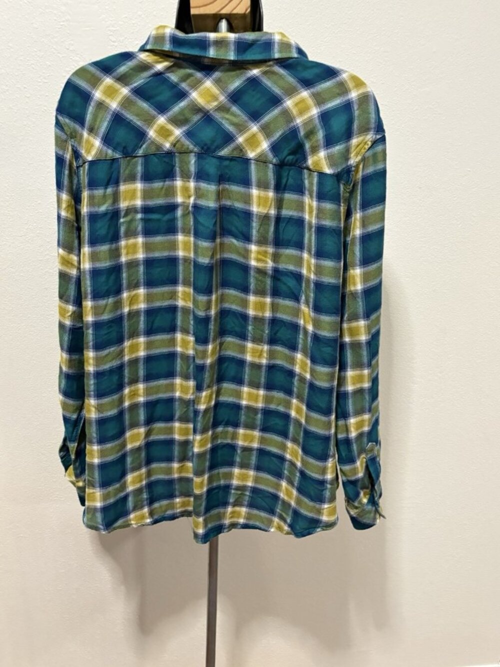 Christopher & Banks Womens Size XL Blouse Flannel Long Sleeves - Picture 5 of 9